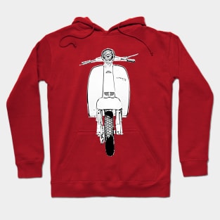 Classic 1960s Lambretta TV200 scooter Hoodie